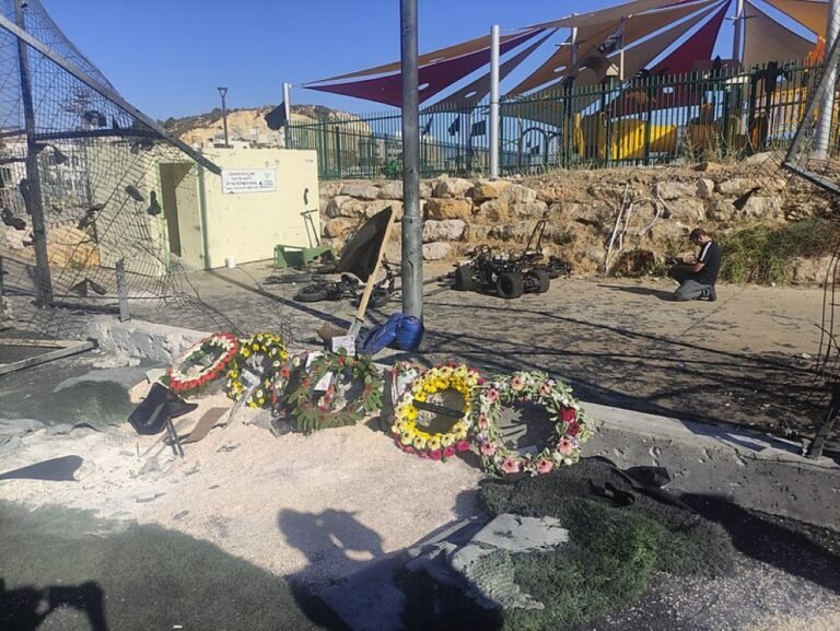 rocket attack majdal shams (2)